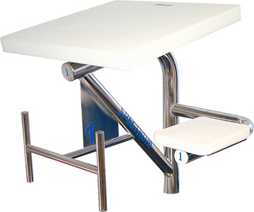 Grizzly Side Step Starting Platform Single Post - No Anchor