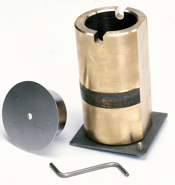 Bronze Single Post Anchor II With Stainless Steel Lid and Removal Tool