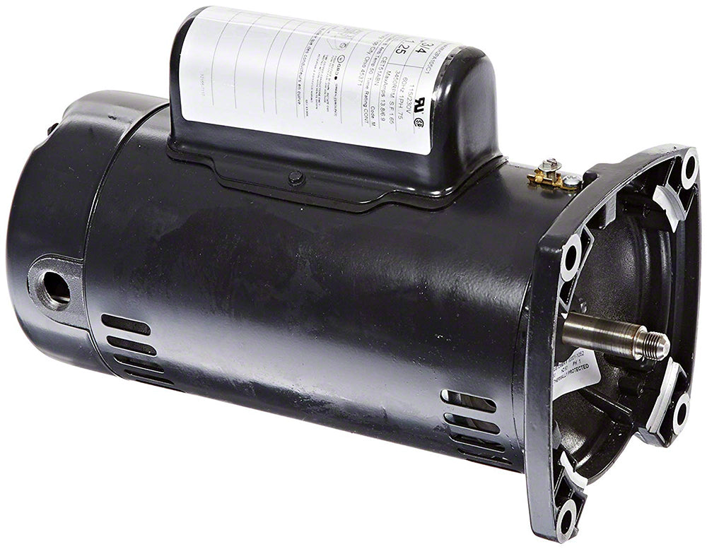 3/4 HP Pump Motor Square Flange 48Y - 1-Speed 1-Phase 115/230 Volts - Full-Rated - Energy Effcient