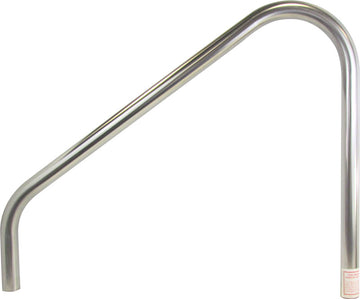 Deck Mounted 32 Inch Pool Stair Rails - 1.90 x .049 Inches - Pair