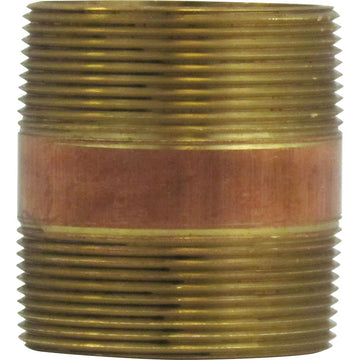 Nipple 2 Inch MPT x 2.5 Inch MPT - Brass