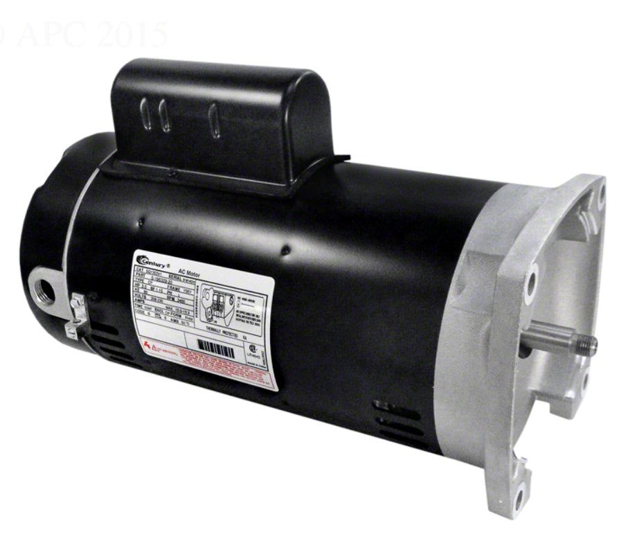 3 HP Pump Motor 48Y Frame - 1-Speed 1-Phase 230 Volts - Full-Rated