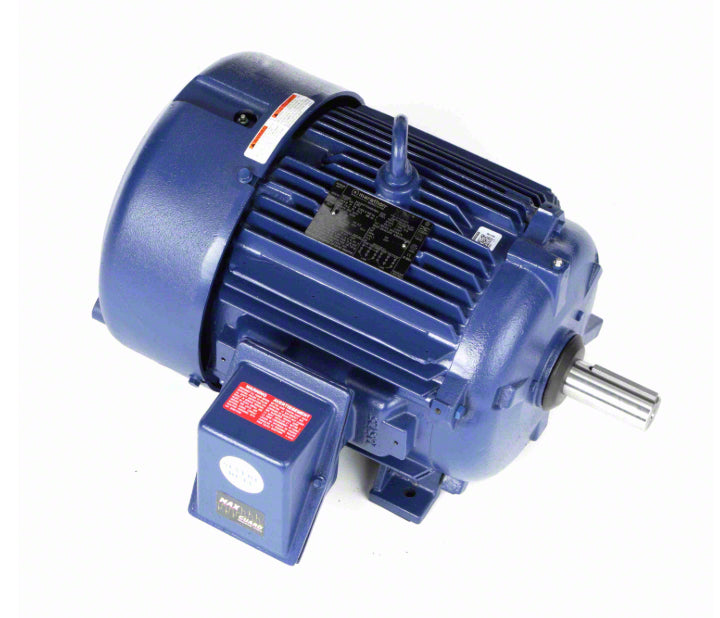 15 HP Marathon Globetrotter Pump Motor 254T Frame - 1-Speed 3-Phase 230/460 Volts - 1800 RPM