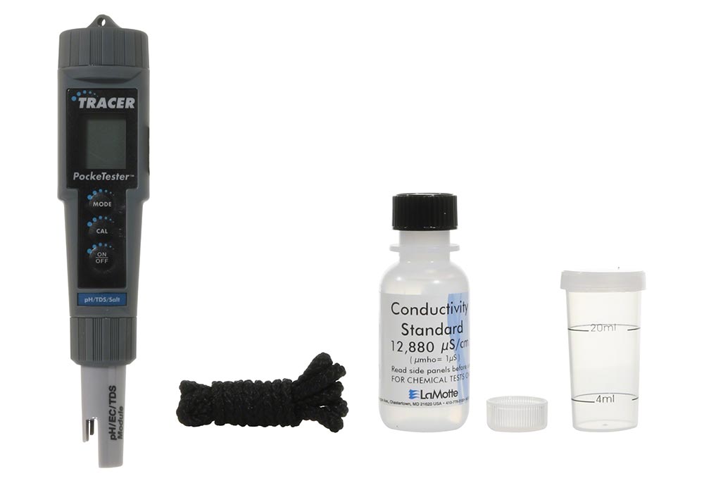 LaMotte pH/Salt/TDS/Temp Tracer PockeTester