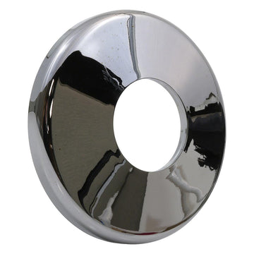 Chrome-Plated Plastic Escutcheon Plate - 1.90 Inch O.D.