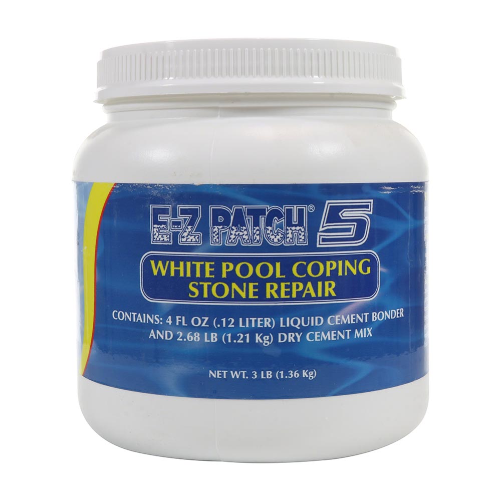 White Coping Stone Repair - 3 pounds