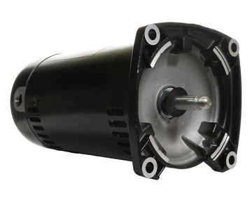 3/4 HP Pump Motor Threaded Shaft Square Flange - 1-Speed 115/208-230 Volts 60 Hz - Full-Rated
