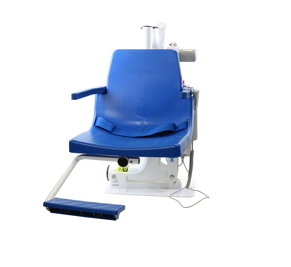 Commercial C-375 Pool Lift With Tri-Point Drop-In Anchor - 450 Pound Capacity