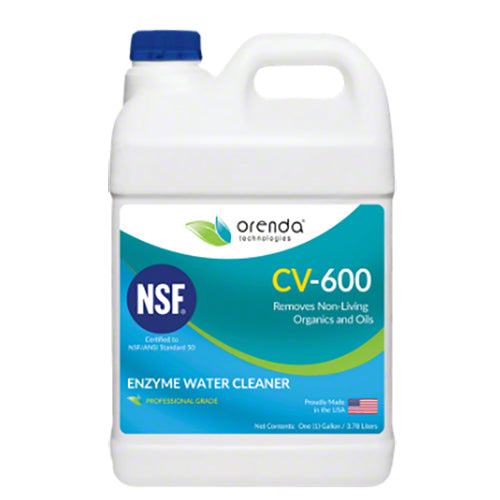 Orenda CV-600 Enzyme Water Cleaner - 4 x 1 Gallon Containers
