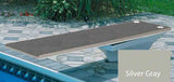Flyte-Deck II Stand With 6 Foot Frontier III Diving Board - Silver Gray Stand - Silver Gray Board With Matching Tread