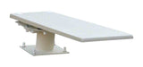 Cantilever 606 Stand With 6 Foot Frontier III Diving Board - White Stand - Radiant White Board With Matching Tread