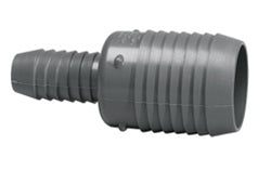 Reducing Insert Coupling 2 x 1 Inch - Insert x Reducing Insert - PVC