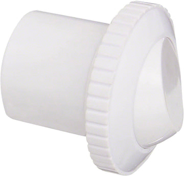 Directional Inlet Fitting With Slotted Opening - 1-1/2 Inch Slip - White