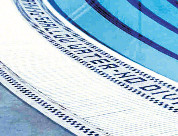 SuperGrip Perpendicular Grating 10 Inch - White - Sold Per Foot