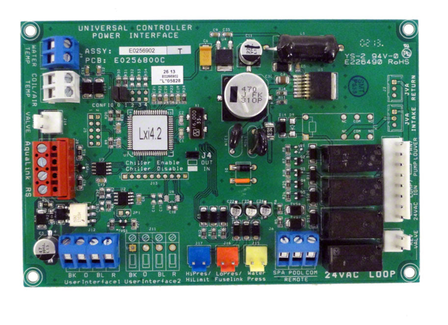LXi/JXi Power Interface Board - Rev. G and Earlier