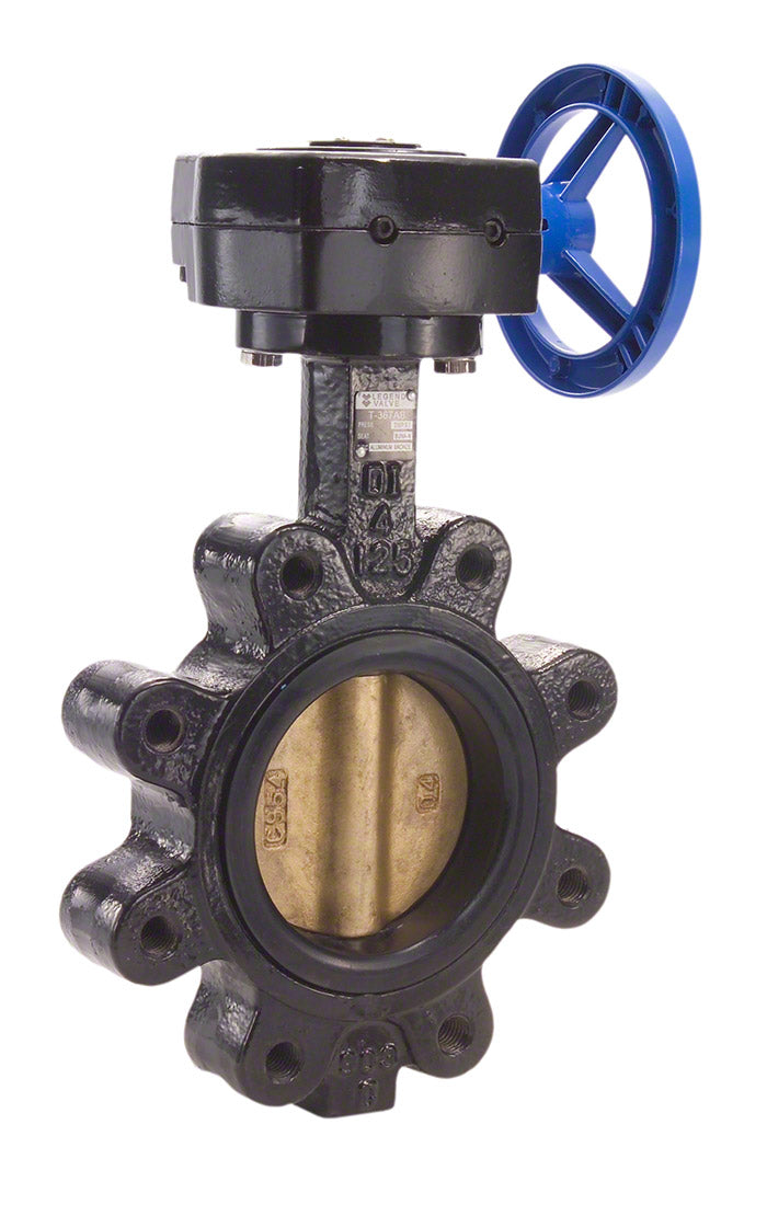 Lug-Type Ductile Iron Gear Butterfly Valve T-365AB-G - 8 Inch