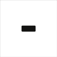 Dash (-) Symbol Reusable Depth Marker Stencil - 6 Inch x 6 Inch with 4 Inch Lettering