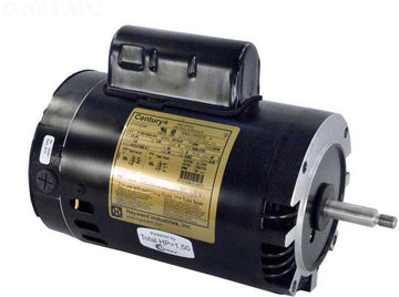 1-1/2 HP Pump Motor 56J C-Face - 2-Speed 1-Phase 115/230 Volts 60 Hz - Max-Rated