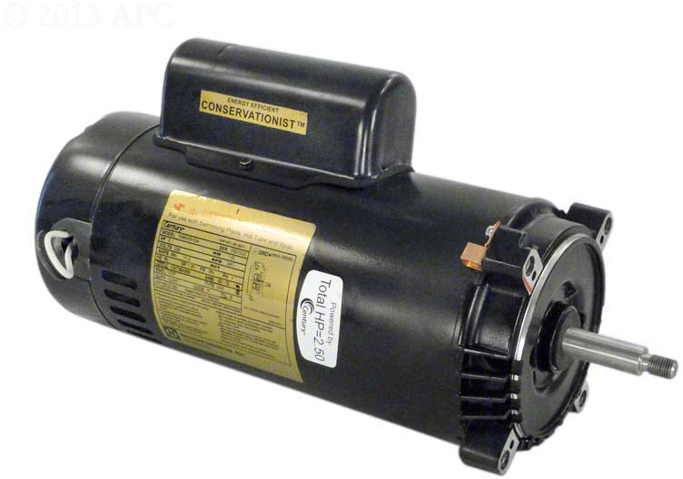 2 HP Pump Motor 56J C-Face - 1-Speed 230 Volts 60 Hz - Energy Efficient
