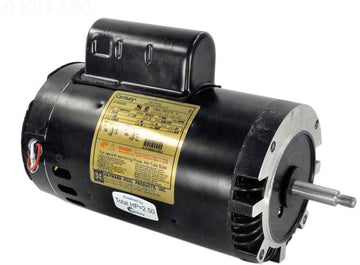 2-1/2 HP Pump Threaded Shaft - 2-Speed 230 Volts 60 Hz - Max-Rated - Black