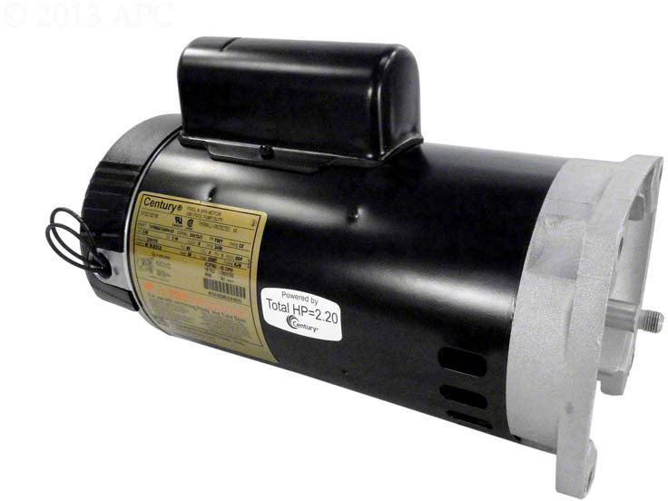 2 HP Pump Motor Square Flange - 1-Speed 115/230 Volts 60 Hz - Max-Rated