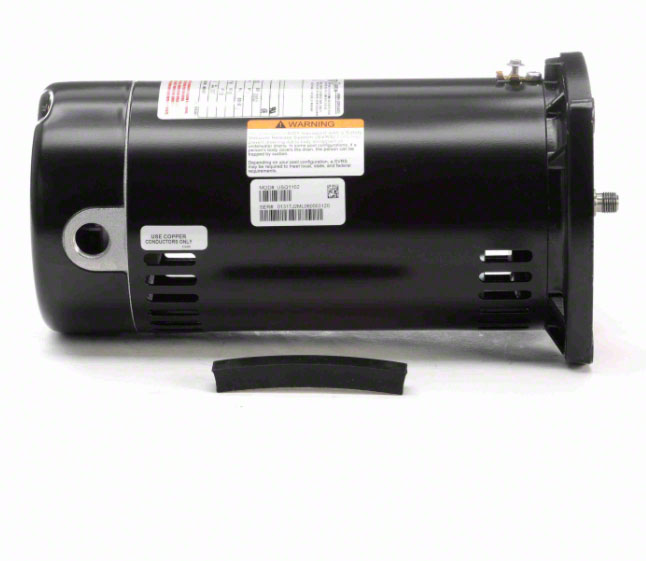 1 HP Pump Motor Square Flange - 1-Speed 1-Phase 115/230 Volts - Up-Rated