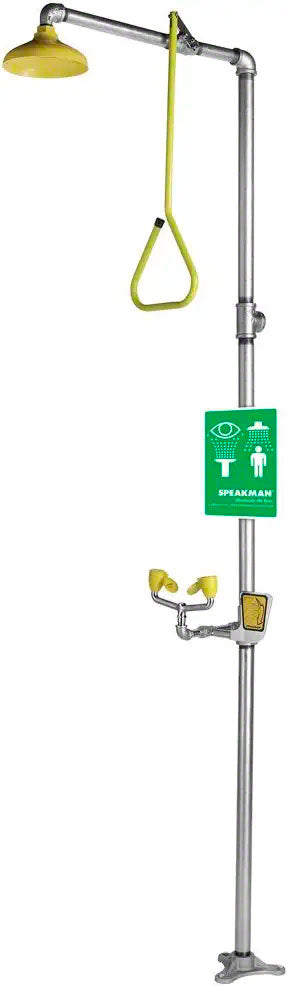Speakman SE-675 Combination Emergency Station With Eye and Face Wash