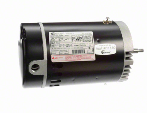 1-1/2 HP Pump Motor 56J Frame - 1 Speed 115/230 Volts - Up-Rated