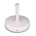Market Umbrella Base - White - 70 Lbs.