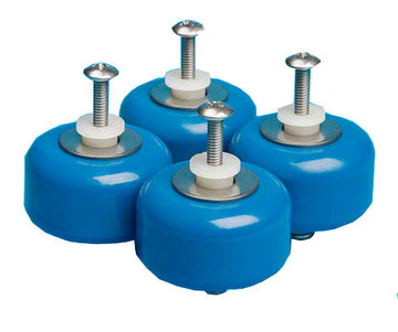 Small Head Wheel Set With Bushings and Hardware - Set of 4