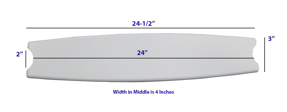 Universal Ladder Tread - 24.0 Inch Rail Width