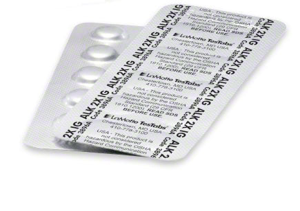 Alkalinity ColorQ 2X TesTabs - Strip of 10