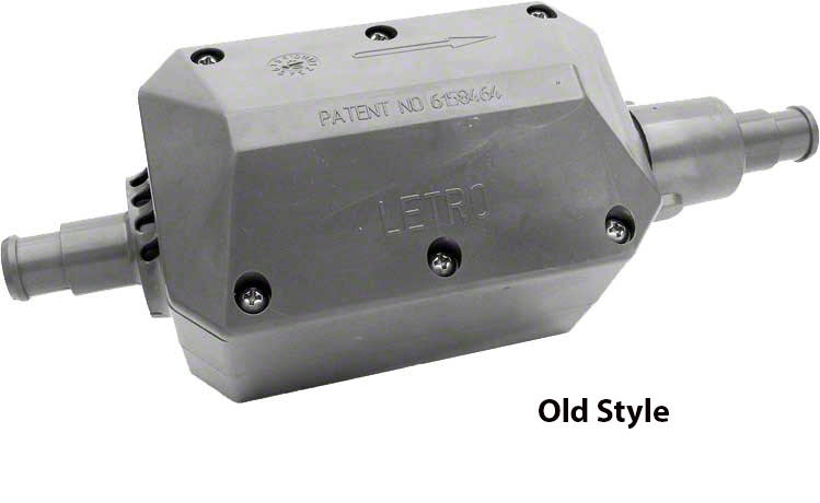 Back Up Valve - Platinum - Gray