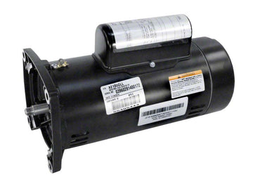 2 HP Pump Motor Square Flange 48Y - 1-Speed 1-Phase 115/230 Volts - Energy Efficient Up-Rated