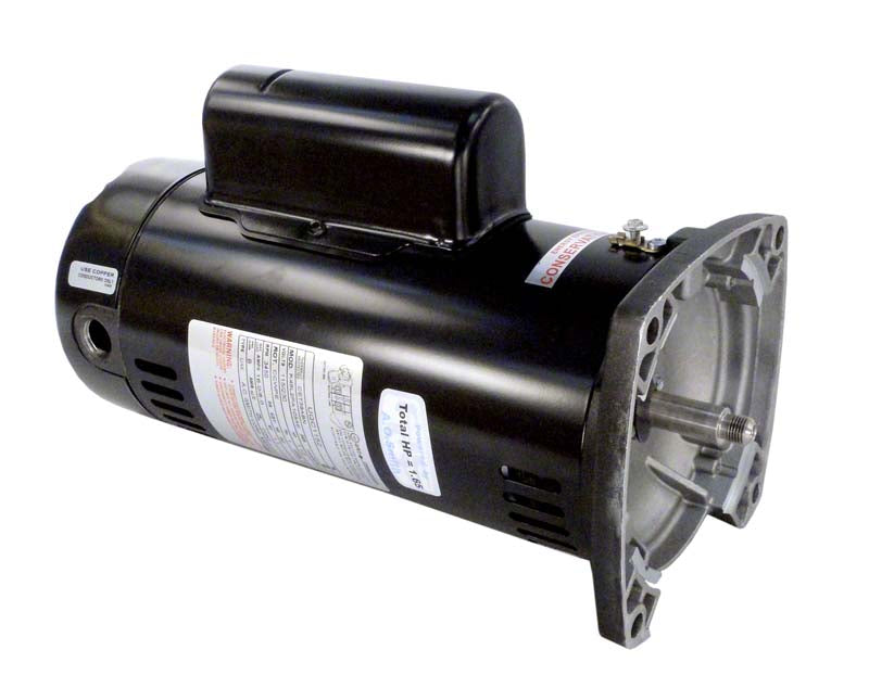 1-1/2 HP Pump Motor 48Y Frame - 1-Speed 1-Phase 115/230 Volts - Up-Rated - Energy Efficient
