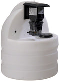 15 Gallon White Chemical Tank With 45MHP2 Adjustable Pump - 100 PSI 3 GPD 120 Volt - 3/8 Inch Standard Tubing
