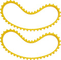 Dolphin Timing Track - Yellow - Pack of 2