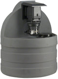 15 Gallon Gray Chemical Tank With 45MP5 Model Fixed Pump - 25 PSI 50 GPD 120 Volt - 1/4 Inch Standard Tubing