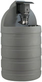 30 Gallon Gray Chemical Tank With 45MP5 Model Fixed Pump - 25 PSI 50 GPD 120 Volt - 3/8 Inch Standard Tubing