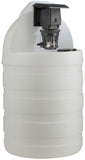 30 Gallon White Chemical Tank With 45M2 Adjustable Pump - 25 PSI 10 GPD 120 Volt - 1/4 Inch Standard Tubing
