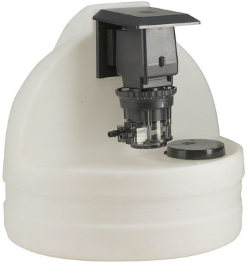 7.5 Gallon White Chemical Tank With 45MHP2 Adjustable Pump - 100 PSI 3 GPD 120 Volt - 1/4 Inch Standard Tubing