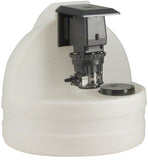 7.5 Gallon White Chemical Tank With 45MP1 Model Fixed Pump - 25 PSI 3 GPD 120 Volt - 3/8 Inch Standard Tubing