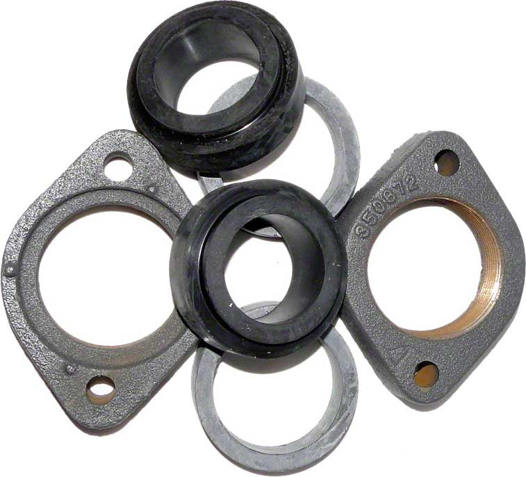 Inlet/Outlet Cast Iron Flange - 1-1/2 and 2 Inch Kit