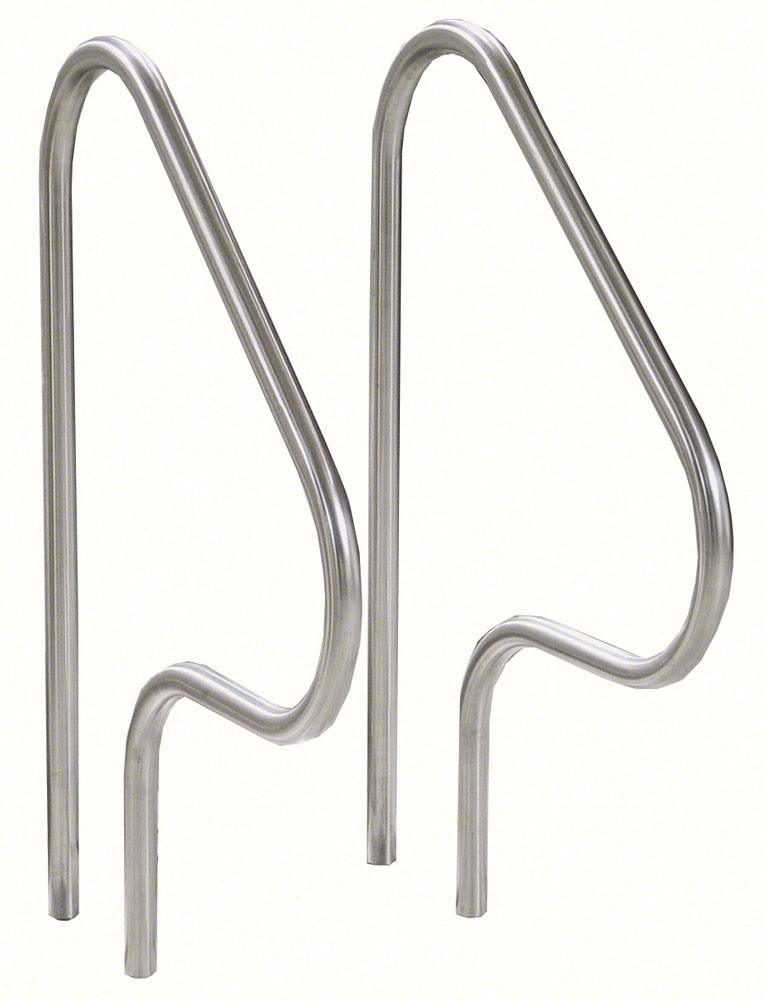 Coho 26 Inch Pool Grab Rails - 1.50 x .083 Inches - Marine Grade - Pair