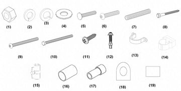 Typhoon Slide Hardware Kit A Complete