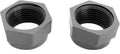 Platinum Feed Hose Mender Nut - Gray - 2 Pack