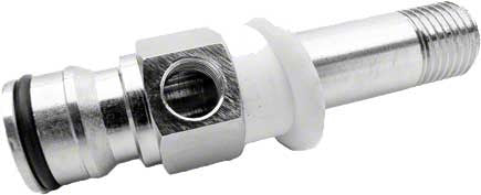 Pool Sweep Wall Hose Connector With Grommet