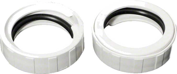 Legend II Mender Hose Nut With O-Ring - White - 2 Pack