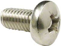 180/280 360/380 Pan Head Screw #10-32 x 3/8 Inch - Stainless Steel