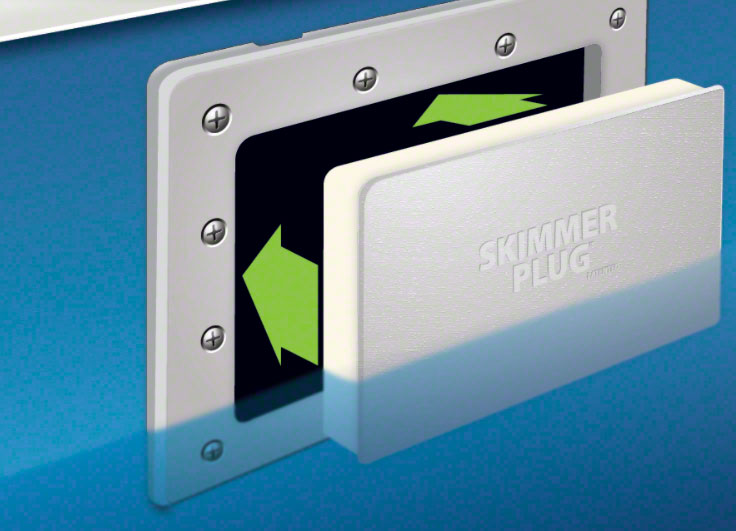 Aboveground Standard Winter Skimmer Plug - 5-5/8 x 5-7/8 Inches